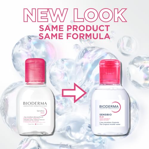Bioderma - Sensibio - H2O Micellar Water - Makeup Remover Cleanser - Face Cleanser for Sensitive Skin