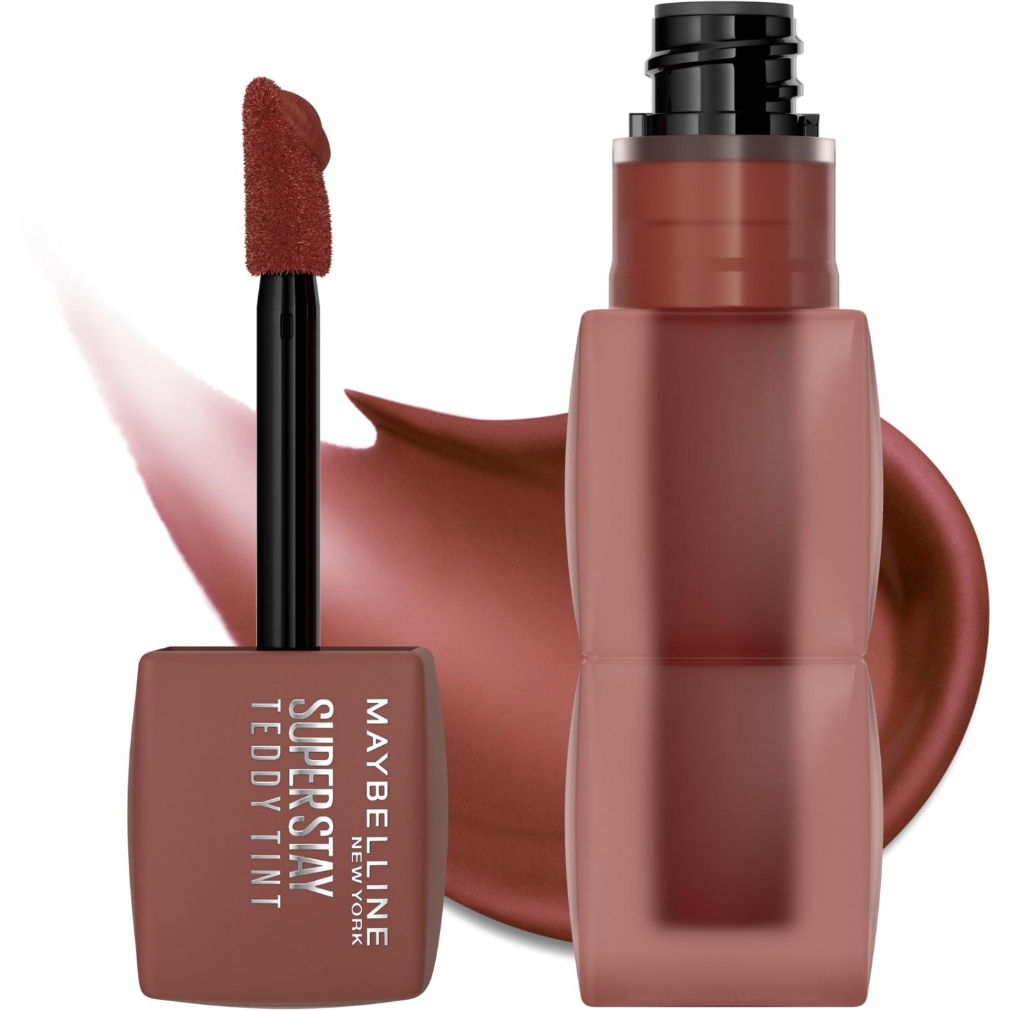 Maybelline Super Stay Teddy Lip Tint, Long Lasting Matte Lipstick For Up To 12HR Wear, Kneehigh, 1 Count