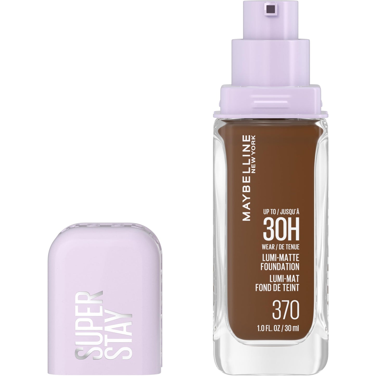 Maybelline Super Stay Lumi-Matte Foundation, Lightweight and Buildable Full Coverage Foundation Makeup For Up To 30HR Wear, 220, 1 Count
