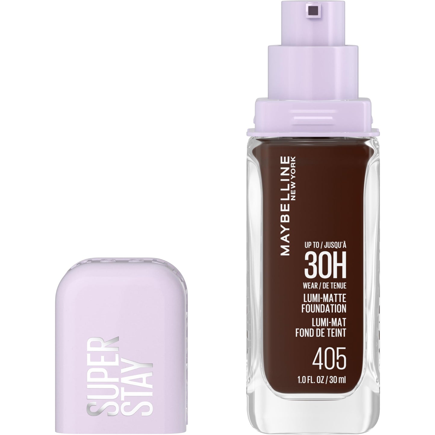 Maybelline Super Stay Lumi-Matte Foundation, Lightweight and Buildable Full Coverage Foundation Makeup For Up To 30HR Wear, 220, 1 Count