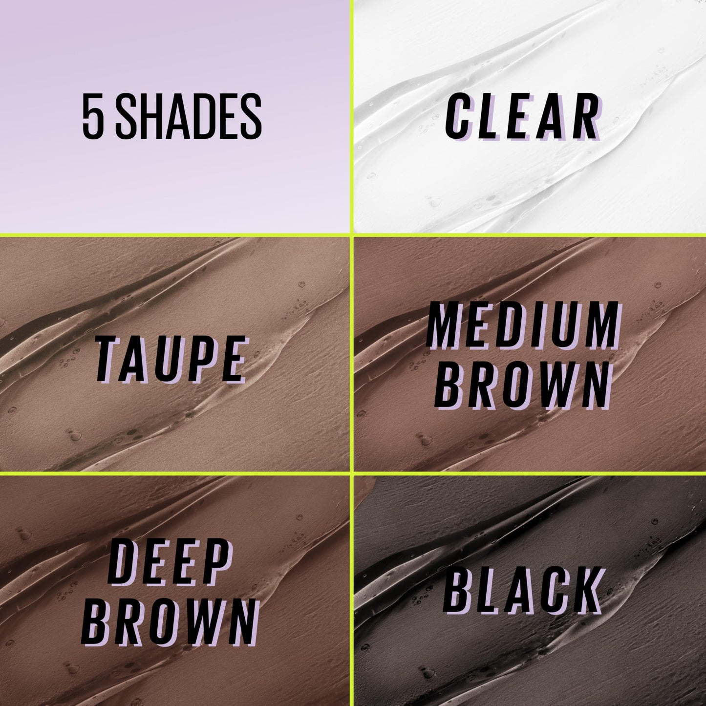 Maybelline Super Lock Brow Glue Eyebrow Gel, Lightweight Brow Gel For Up To 24HR Hold, Clear, 1 Count